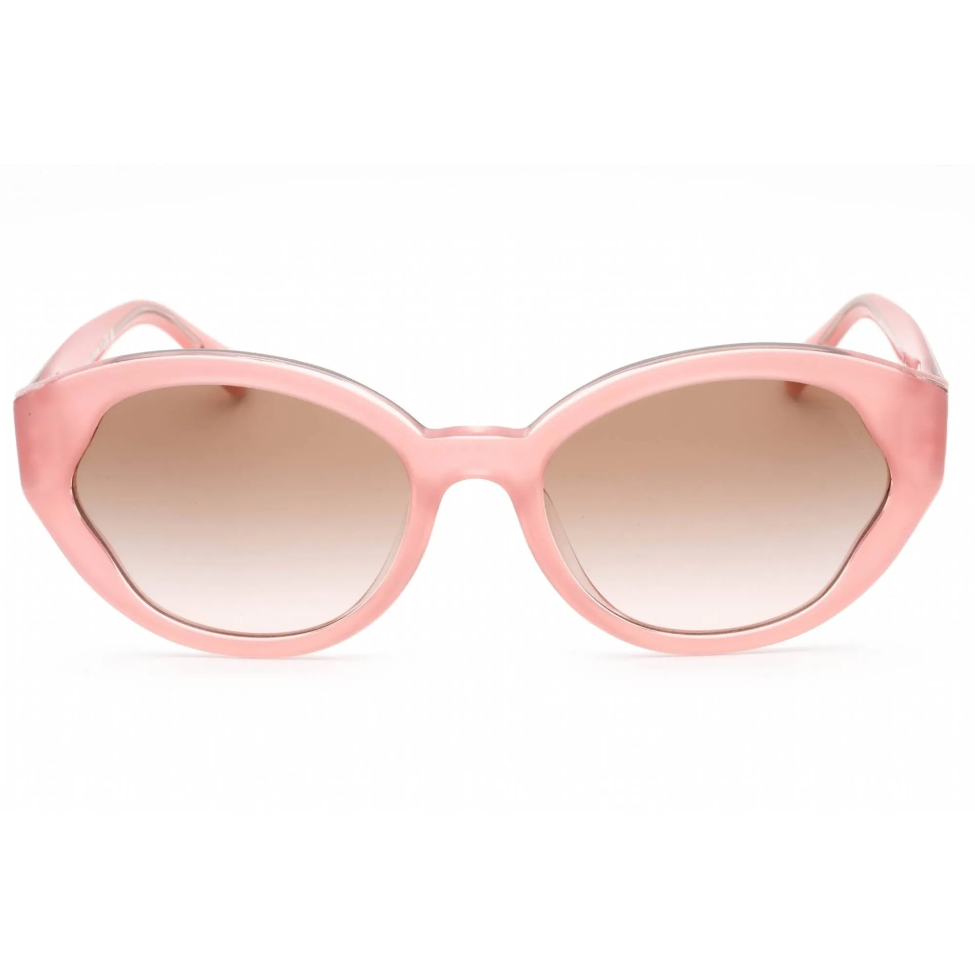 Coach Women's Sunglasses - Frosted Pink Cat Eye Shape Plastic Frame | 0HC8364U 574313
