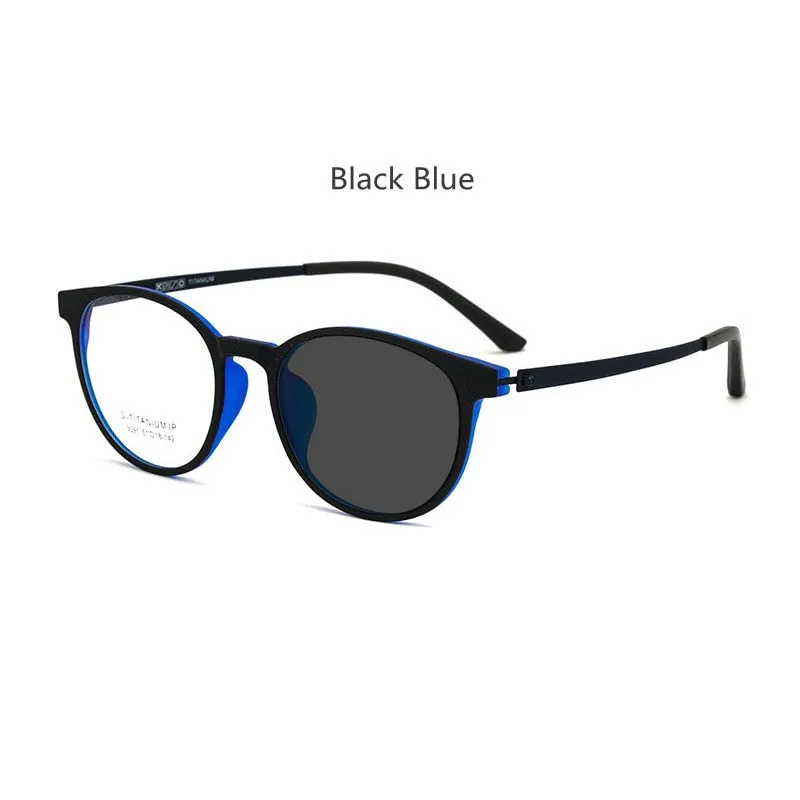 Handoer Unisex Full Rim Square Tr 90 Titanium Hyperopic Photochromic Reading Glasses  350 To  600 23091