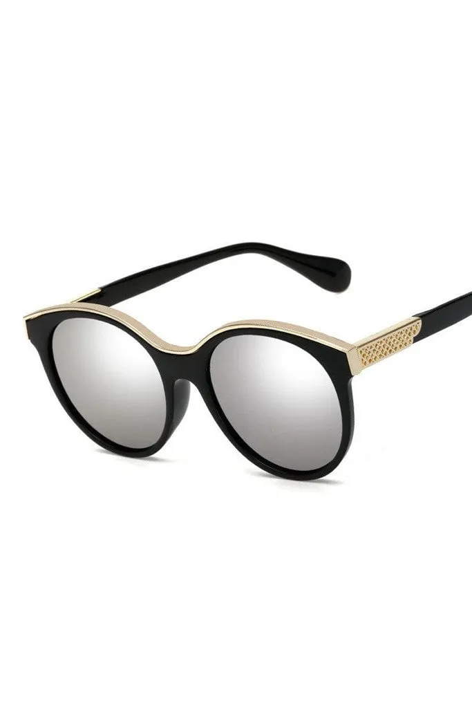 Honey Couture KRIS Reflective Sunglasses
