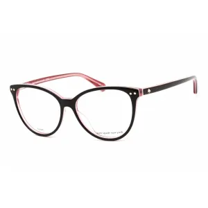Kate Spade Women's Eyeglasses - Clear Lens Black Plastic Cat Eye Frame | THEA 0807 00