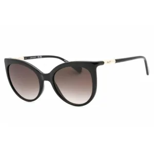 Longchamp Women's Sunglasses - Grey Gradient Lens Black Cat Eye Frame | LO720S 001