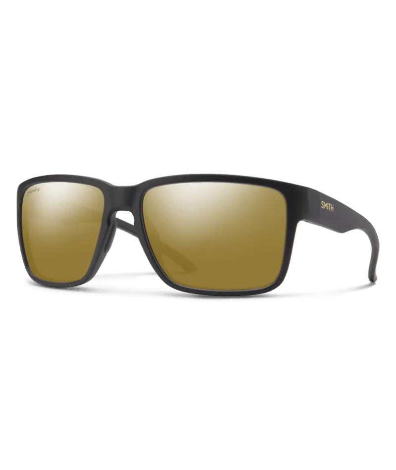 SMITH Emerge Matte Black - ChromaPop Bronze Mirror Polarized Sunglasses