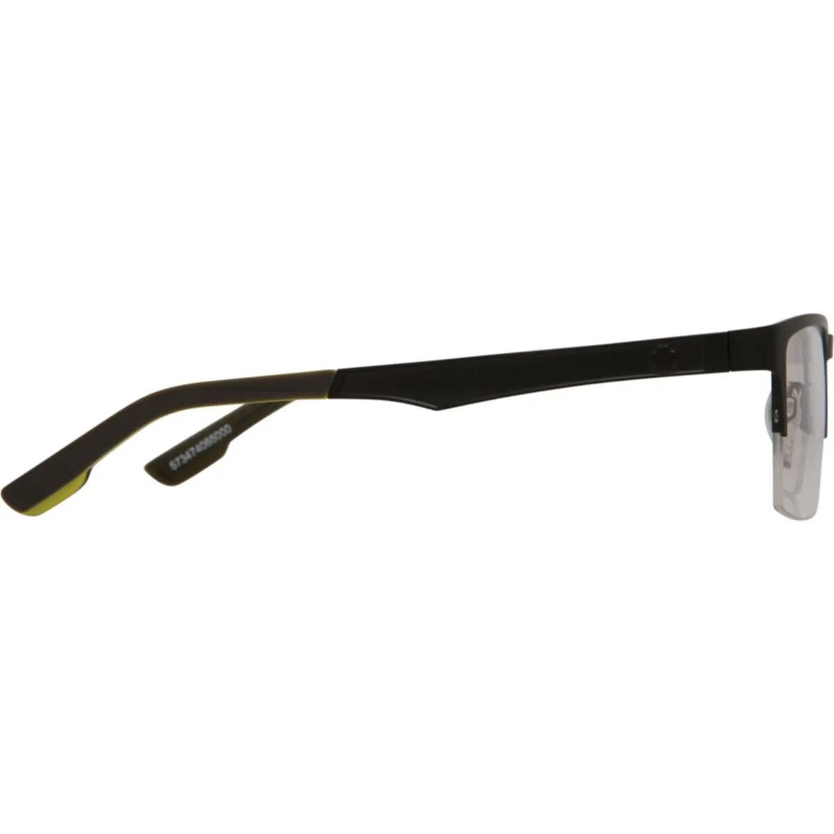 Spy Optics Eyeglass Frames Women's Hawke 54 Matte Black Hi Vis Yellow Eyeglasses