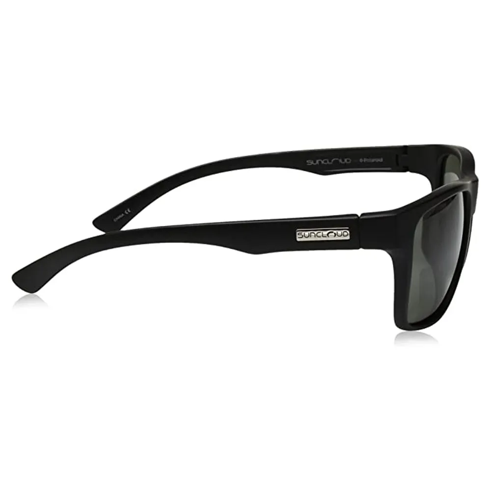 Suncloud Women's Black Frame Gray Green Lens Polarized Cityscape Sunglasses - S-RBPPGYMB